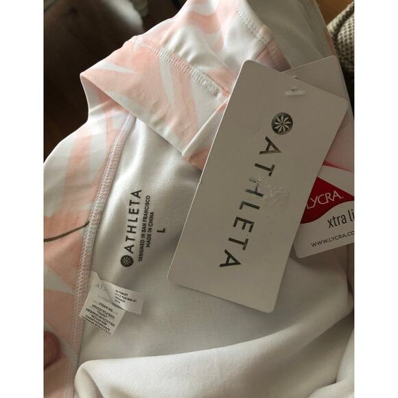 NWT Athleta South Beach High waist bottom size large - Picture 9 of 9